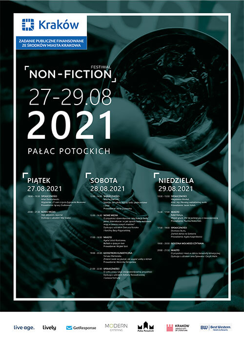 Reklama Festiwalu Non Fiction