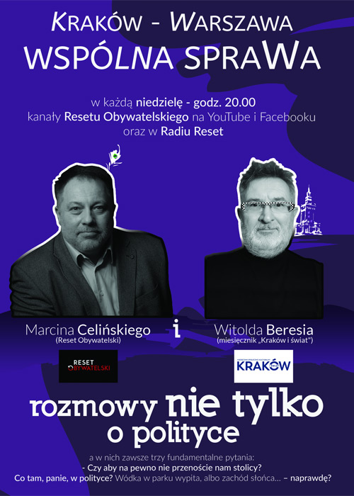 Kanał YouTube - Kraków - Warszawa - wspólna sprawa